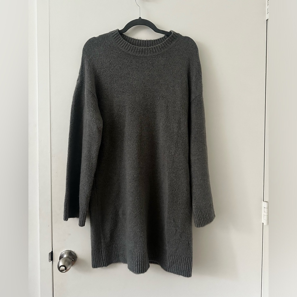 Grey Knit Dress